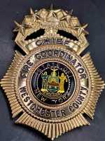 Chief Fire Coordinator Westchester County Feuerwehr Badge...