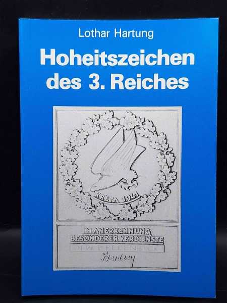 Hartung Hoheitszeichen des 3. Reiches Orden Stoffabzeichen Bestimmungs Fachbuch