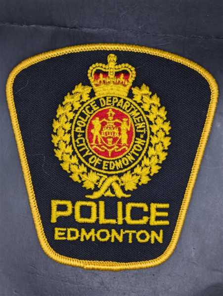 Polizei Police US Patch Ärmelabzeichen USA Police Edmonton Kanada