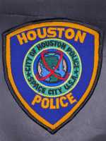 Polizei Police US Patch Ärmelabzeichen USA Houston...