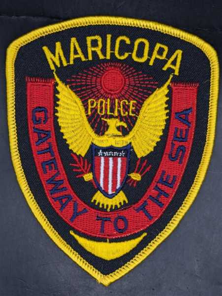 Polizei Police US Patch Ärmelabzeichen USA Maricopa Gateway the the Sea