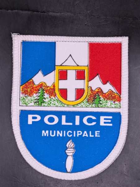 Polizei Police US Patch Ärmelabzeichen USA Police Municipale RAR