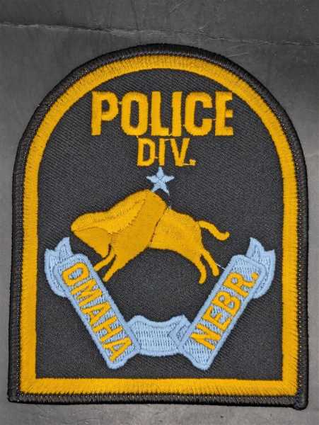 Polizei Police US Patch Ärmelabzeichen USA Omaha Nebraska Police Div.