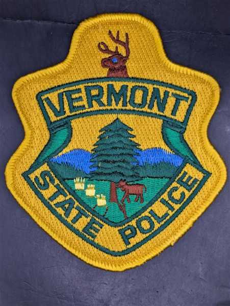 Polizei Police US Patch Ärmelabzeichen USA Vermont State Police