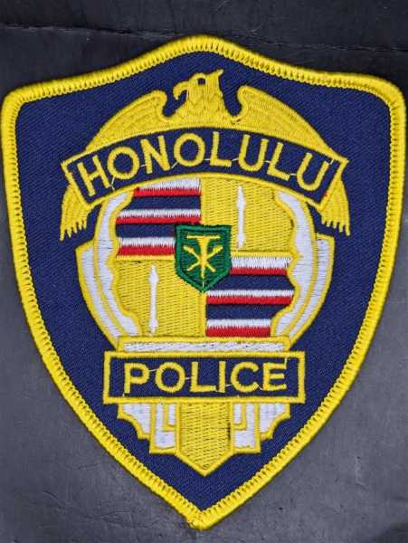 Polizei Police US Patch Ärmelabzeichen USA Honolulu Police