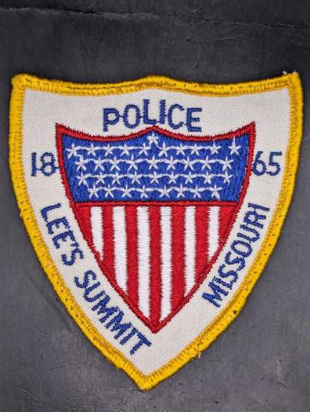 Polizei Police US Patch Ärmelabzeichen USA 1865 Lee´s Summit Missouri 1865