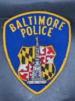 Polizei Police US Patch Ärmelabzeichen USA Baltimore...