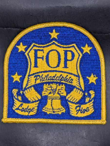 Polizei Police US Patch Ärmelabzeichen USA FOP Philadelphia