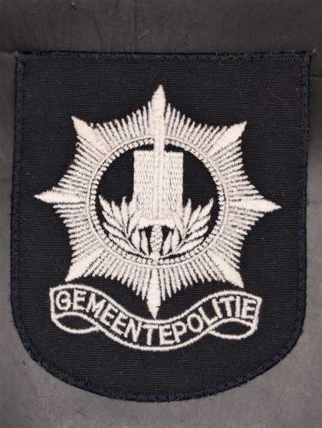 Ärmelabzeichen Stoffabzeichen Patch Police Polizei Gemeentepolitie  Niederlande