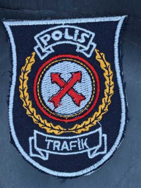 Ärmelabzeichen Stoffabzeichen Patch Police Polizei Türkei Trafik Polis