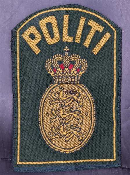 Ärmelabzeichen Stoffabzeichen Patch Police Polizei Schweden Politi