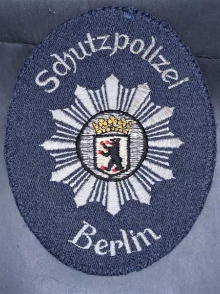 Ärmelabzeichen Patch Polizei Stoffabzeichen Schutzpolizei Berlin