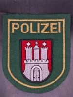 Ärmelabzeichen Patch Polizei Stoffabzeichen Hamburg