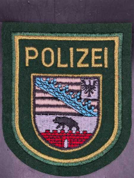 Ärmelabzeichen Patch Polizei Stoffabzeichen Sachsen Anhalt