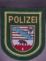 Ärmelabzeichen Patch Polizei Stoffabzeichen Sachsen...