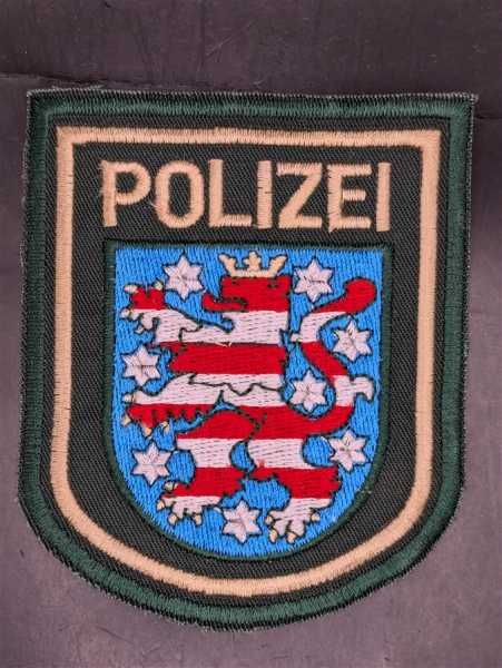 Ärmelabzeichen Patch Polizei Stoffabzeichen Thüringen