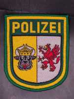 Ärmelabzeichen Patch Polizei Stoffabzeichen...