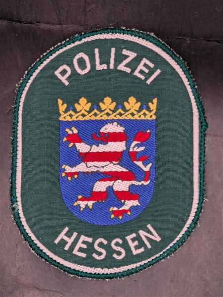 Ärmelabzeichen Patch Polizei Stoffabzeichen Polizei Hessen