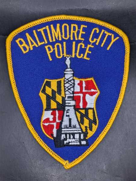 Polizei Police US Patch Ärmelabzeichen USA Baltimore City Police