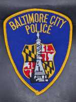 Polizei Police US Patch Ärmelabzeichen USA Baltimore...