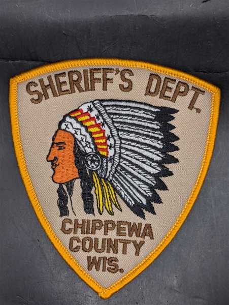 Polizei Police US Patch Ärmelabzeichen USA Sheriff´s Dept. Chippewa County Wis.