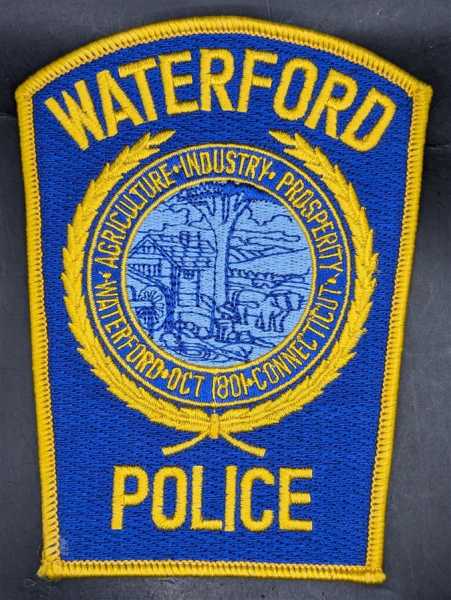 Polizei Police US Patch Ärmelabzeichen USA Waterford Police