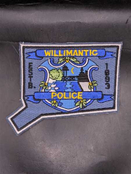 Polizei Police US Patch Ärmelabzeichen USA Willimantic Police 1893