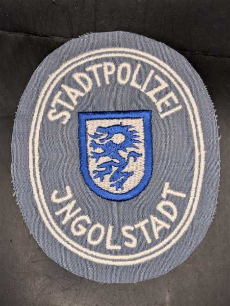 Ärmelabzeichen Patch Polizei Stoffabzeichen Stadtpolizei Ingolstadt