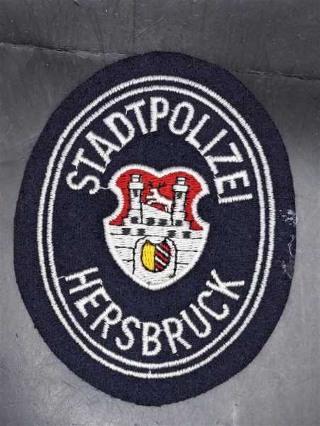 Ärmelabzeichen Patch Polizei Stoffabzeichen Stadtpolizei Hersbruck