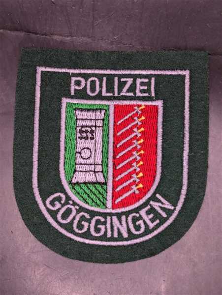 Ärmelabzeichen Patch Polizei Stoffabzeichen Polizei Göggingen