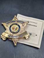 Sheriff Posse Arizona Yavapai US Badge Polizei Police Abzeichen Marke Insigne