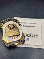 White House Secret Service Weise Haus US Badge Polizei...