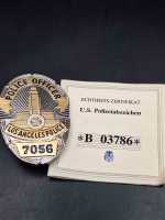 LA Police Officer 7056 US Badge Polizei Police Abzeichen...