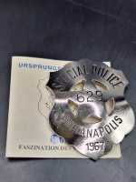 Special Police 629 Indianapolis 1967 US Badge Polizei...