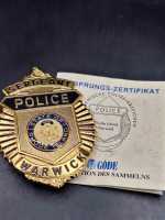 Sergeant Police Rhode Island Warwick US Badge Polizei...