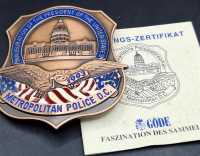 Metropolitan Police D.C. President Badge Polizei Police...