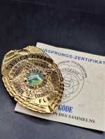 Sergeant Dade County Fla Sheriff US Badge Polizei Police Abzeichen Marke Insigne