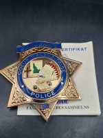 Sergeant Coeur D´Alene Tribe Police IDAHO US Badge...