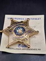 Major C. Champagne Louisiana Lockport Police US Badge...