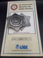 Kansas Leavenworth Police US Badge Polizei Police...