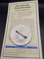 Spanische Justizbehörde Agente Judicial Spain Badge Police Polizei Orden