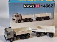 Kibri 14662 MB Kipplader H0 1:87 Modellbausatz Gebaut OVP