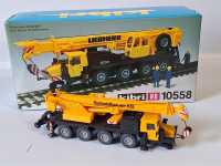 Kibri 10558 Zweiwege Mobilkran Eisenbahn H0 1:87 Modellbausatz Gebaut OVP