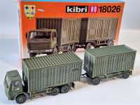 Kibri 18026 Mercedes Bundeswehr LKW Militär H0 1:87...