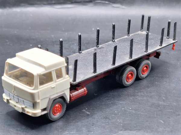 LKW Wiking Ladefläche Holz Lange Ladung H0 1:87 Fahrzeug Eisenbahn Modellbau