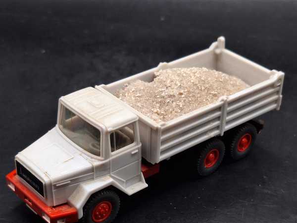 Wiking Magirus Deutz Kipper mit Ladung H0 1:87 Fahrzeug Eisenbahn Modellbau