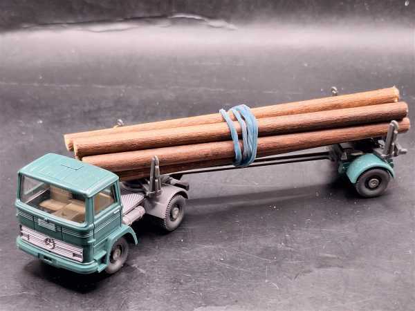 Wiking 390/10 Langholz Transporter MB H0 1:87 Fahrzeug Eisenbahn Modellbau