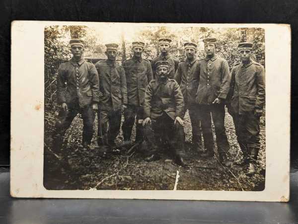 AK Ansichtskarte Postkarte Feldpost Soldaten im Felde Schützengraben