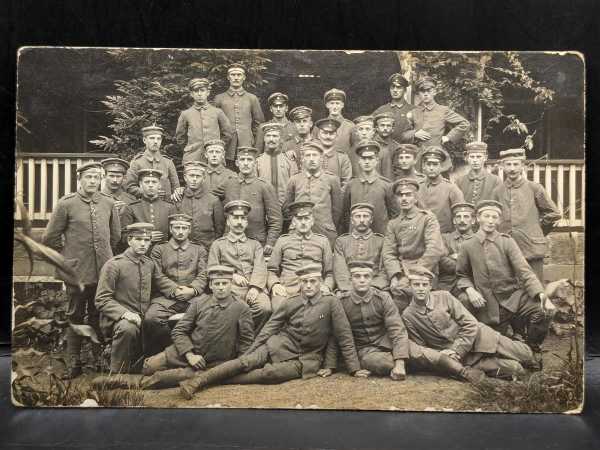 AK Ansichtskarte Postkarte Feldpost Landwehr Eiserne Kreuz EK2 Regiment