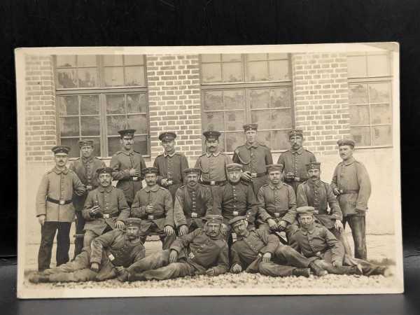 AK Ansichtskarte Postkarte Feldpost Schwenningen Soldaten Regiment